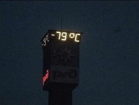 В Норильске холодно: -64°
