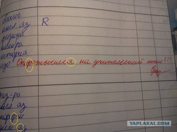 Записи в Дневниках