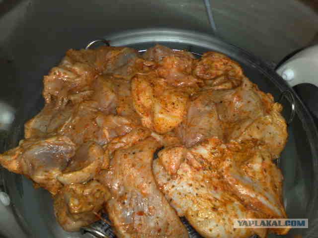 мяско в микроволновке