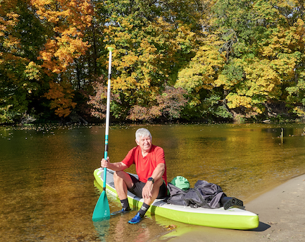 Бюджетный SUP - доска для катания своей тушки по водным просторам