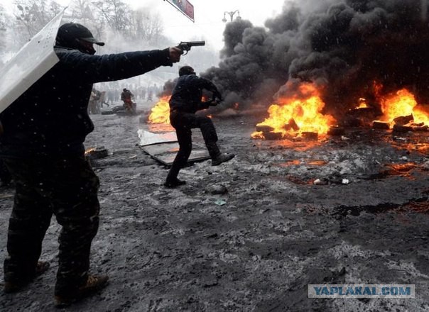 Работа снайперов в Украине по методичке