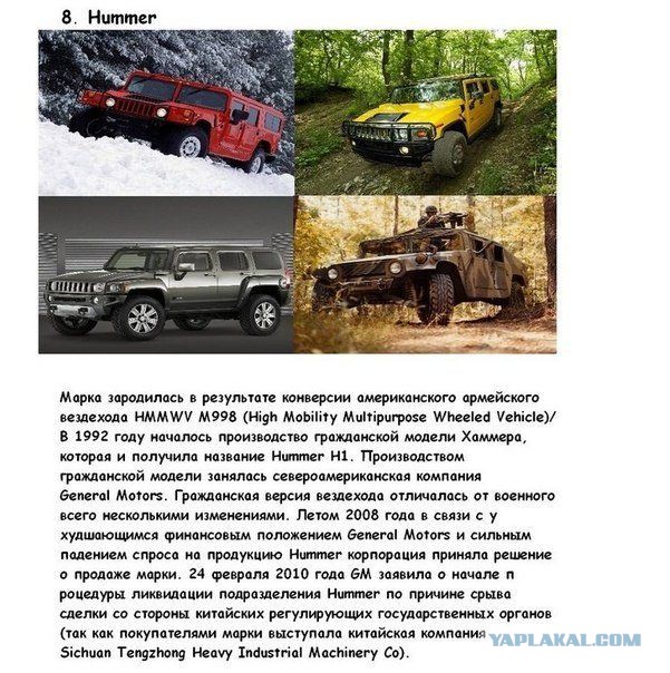 Автокомпании, ушедшие в историю.