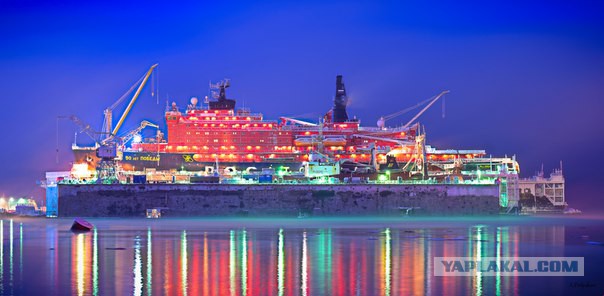 Полярная ночь в Мурманске