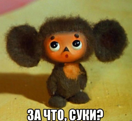 Они сожгли Чебурашку!