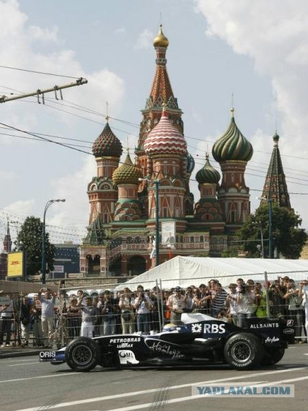 Автошоу Moscow City Racing с участием «Формулы-1»