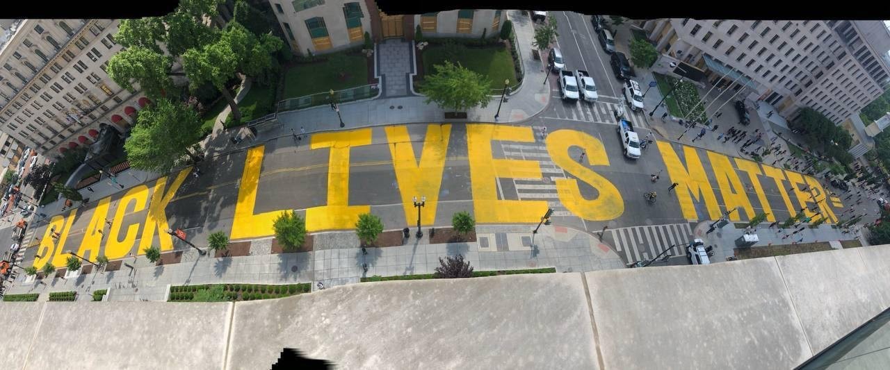 Принято решение убрать надпись «Black Lives Matter» с улицы рядом с Белым домом