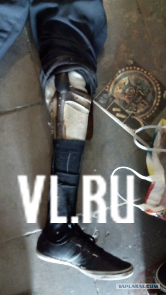 Во Владивостоке задержан одноногий беглый арестант