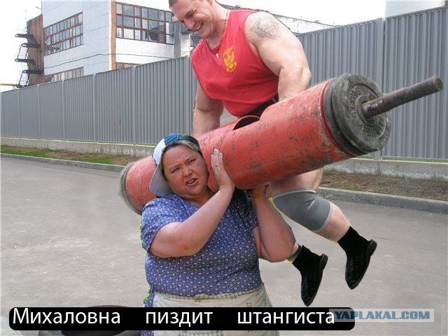 фотожаба: с бревном