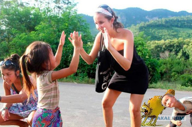 Фотожаба: любопытный парень