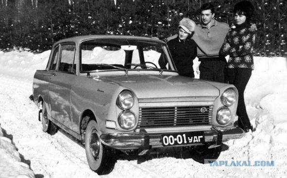Непривычные лица советского автопрома