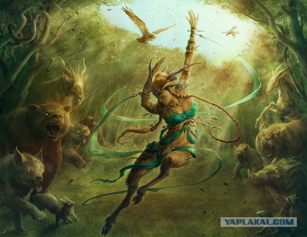 Фентези : орки, эльфы , драконы и т.п.