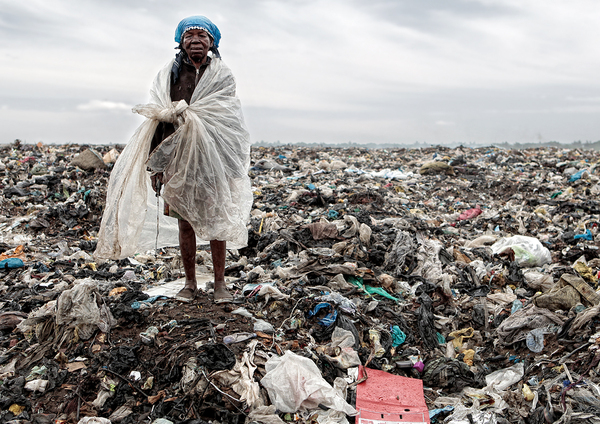Земля мусора в Мапуту