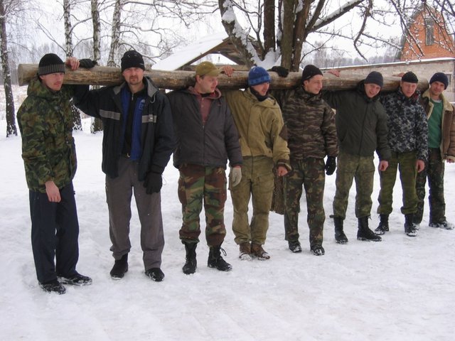 Фотожаба: Арни и бревно