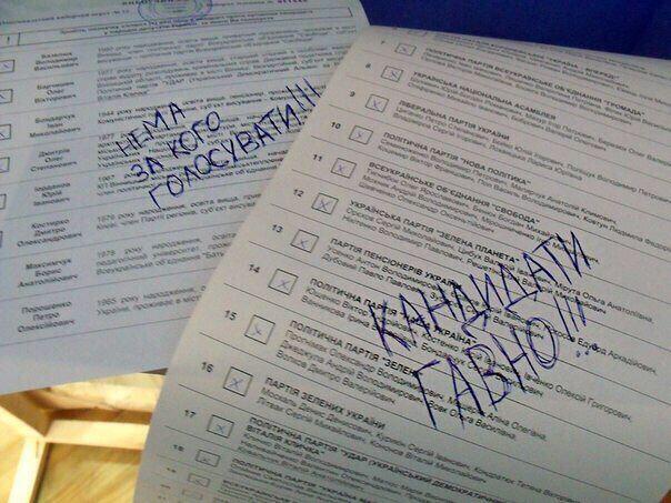 Выборы в Украине. Самые честные!