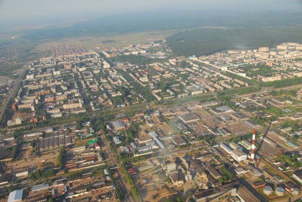Фото некоторых городов с высоты