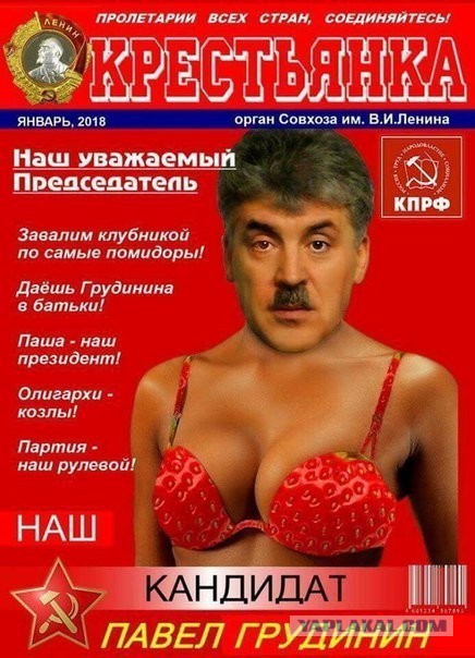 Митинг в совхозе им. Ленина