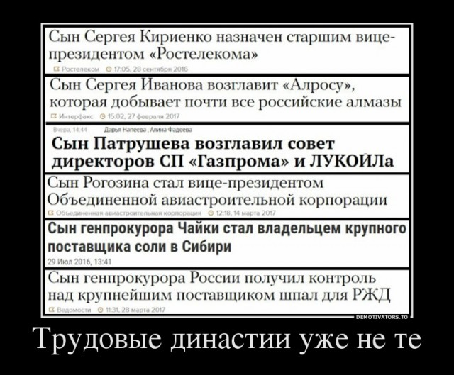Официальные доходы несовершеннолетних деток у чиновников