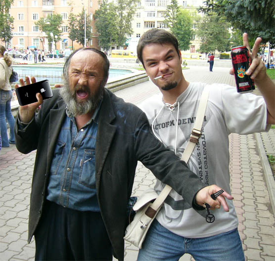Фотожаба: русский отжиг