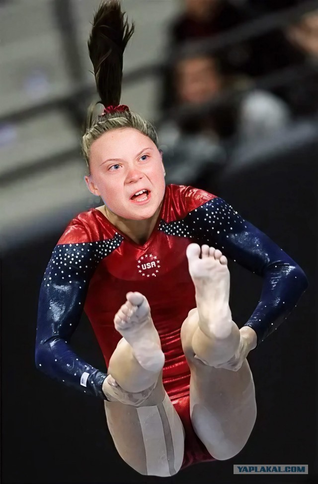 Фотожаба Гимнасточка