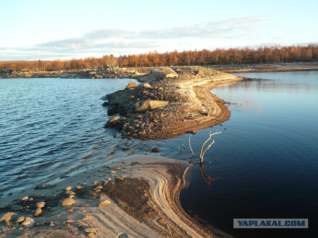Серебрянское водохранилище.
