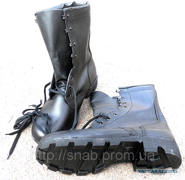 Небольшое сравнение военной обуви