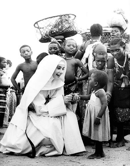 Одри Хепберн в Бельгийском Конго! 1958 год