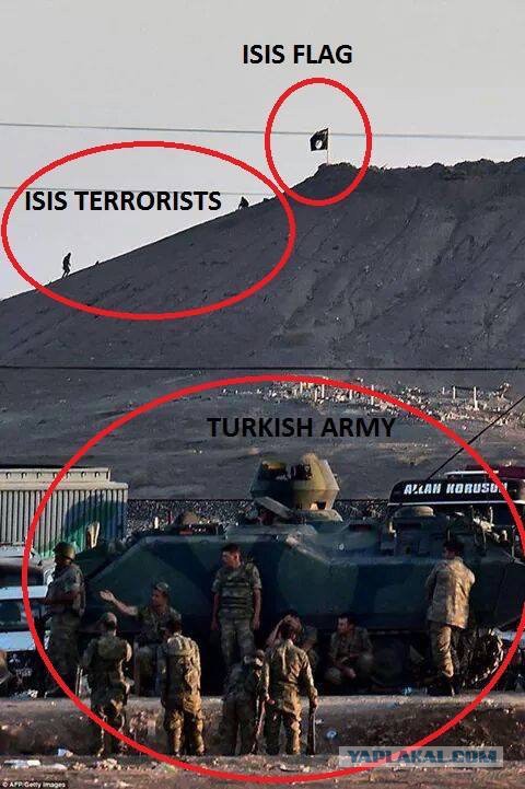 Развитие конфликта в Сирии и Ираке наглядно