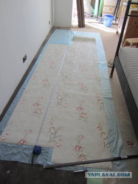 Ремонт комнаты женскими силами :)