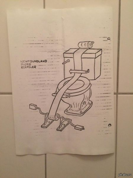 В школе учат вытирать попу
