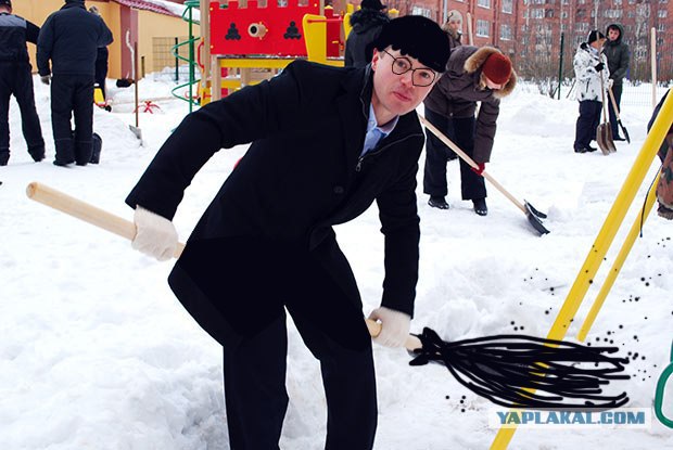 Показуха питерского чиновника