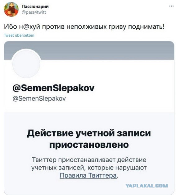 Что пишут Слепакову в личке