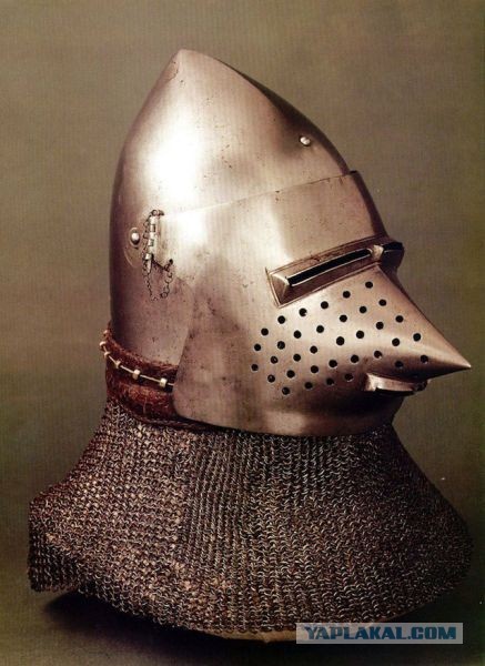 Боевые шлемы эпохи рыцарских турниров.