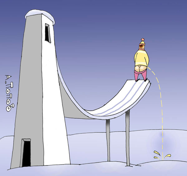 Карикатуры Андрея Попова