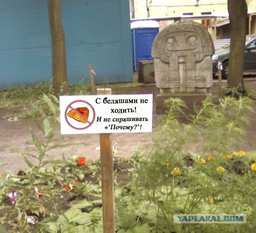 Фотожаба: По газонам не ходить!