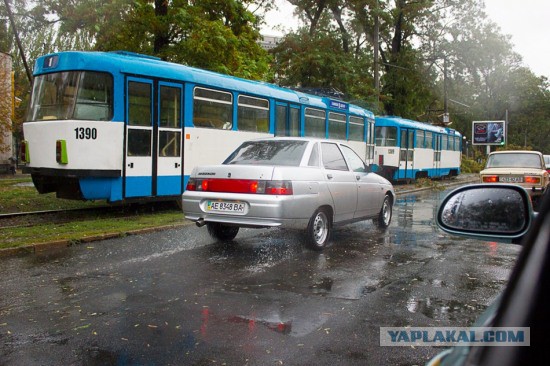 Ночной ураган в Днепропетровске, 24.09.2014.