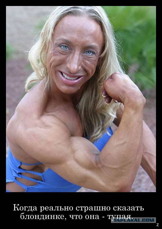 Как выглядят мужья накачанных женщин