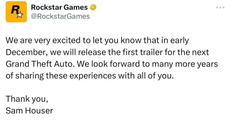 Инсайдер Джейсон Шраер заявил, что Rockstar планирует анонсировать GTA 6 уже на этой неделе
