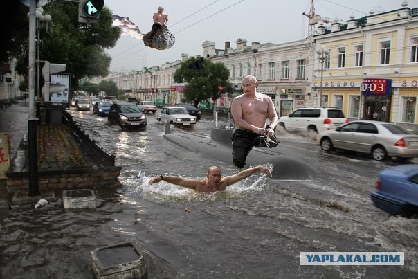 А в Омске дождь прошел...