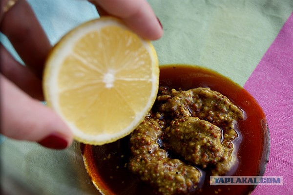 Куриные крылья, к пиву, Медово-горчичные и по мотивам "баффало"