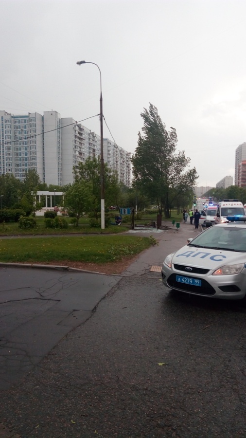 В Москве ураган!