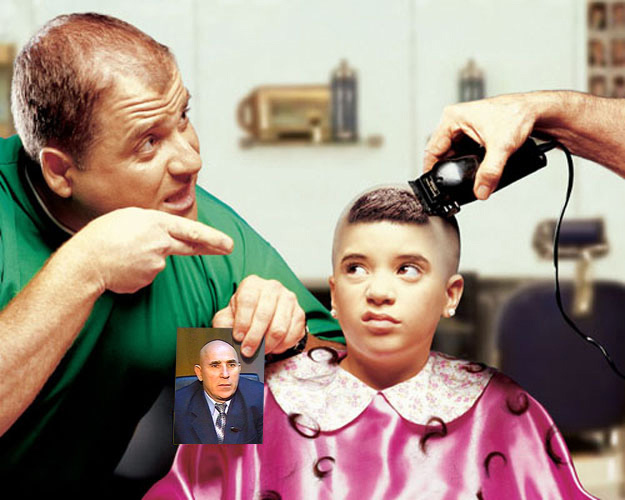 Фотожаба: в парикмахерской