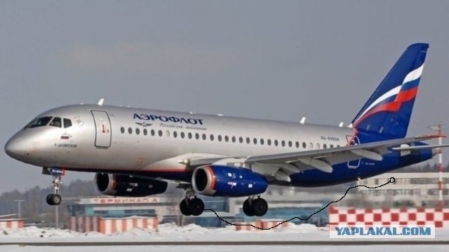 В Шереметьево произошло очередное ЧП с Superjet «Аэрофлота»