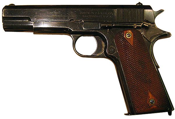 Два шага до легенды: пистолеты Colt M1905, M1907, М1909, М1910