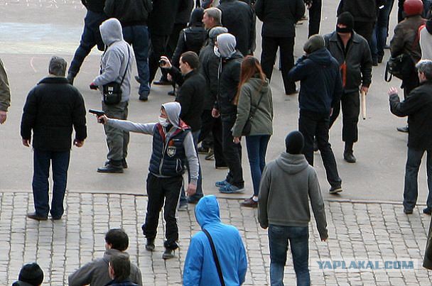 ОГА Донецк. Утро 09.04.2014