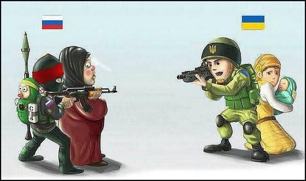 Армия России vs армии Украины
