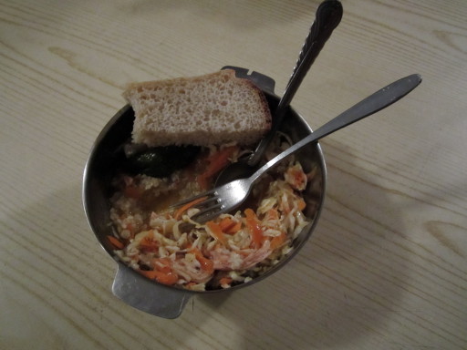 Минский котел-2 и миска супа.