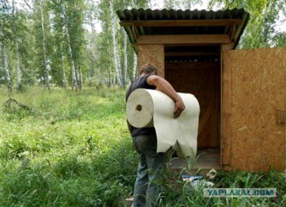 Про туалетную бумагу