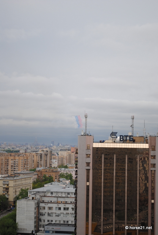 Самолеты над Москвой