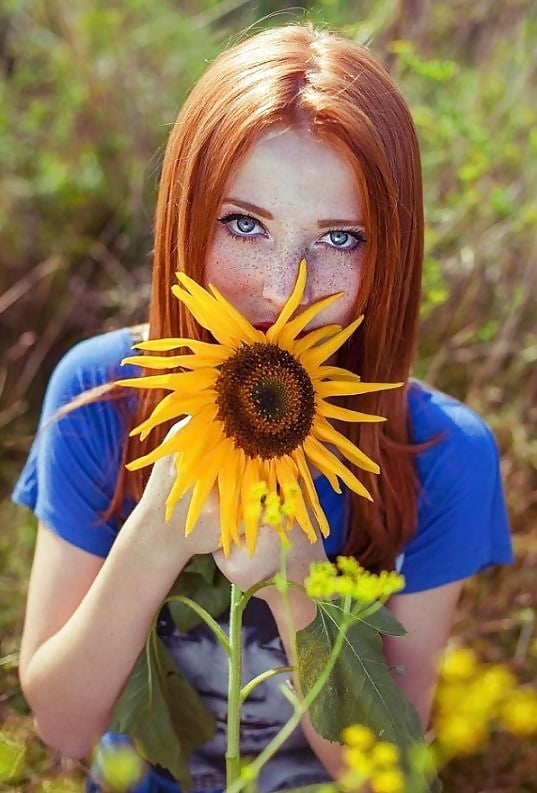 Рыжая красота