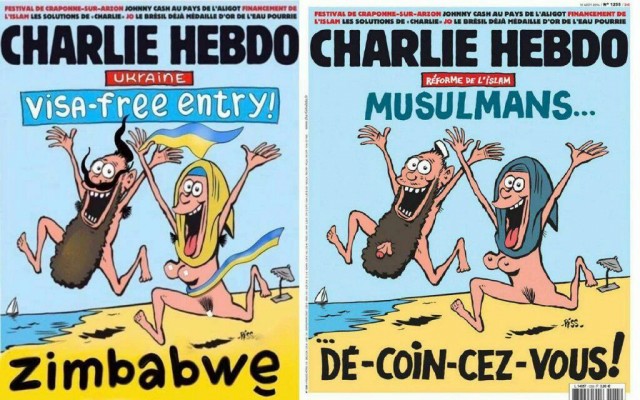 События в Америке, где же журнальчик Charlie Hebdo ?